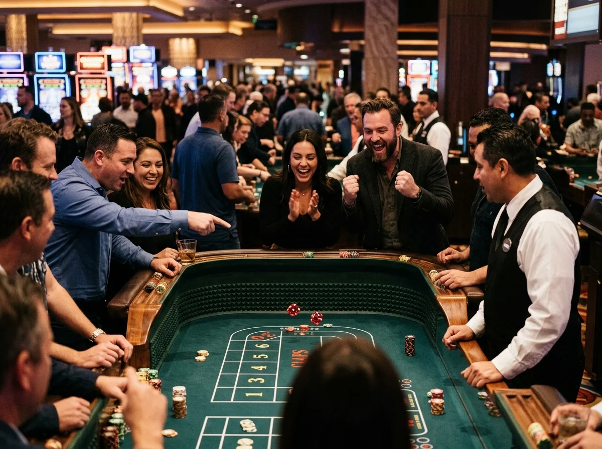 Craps Dice at Infinity online casino table games